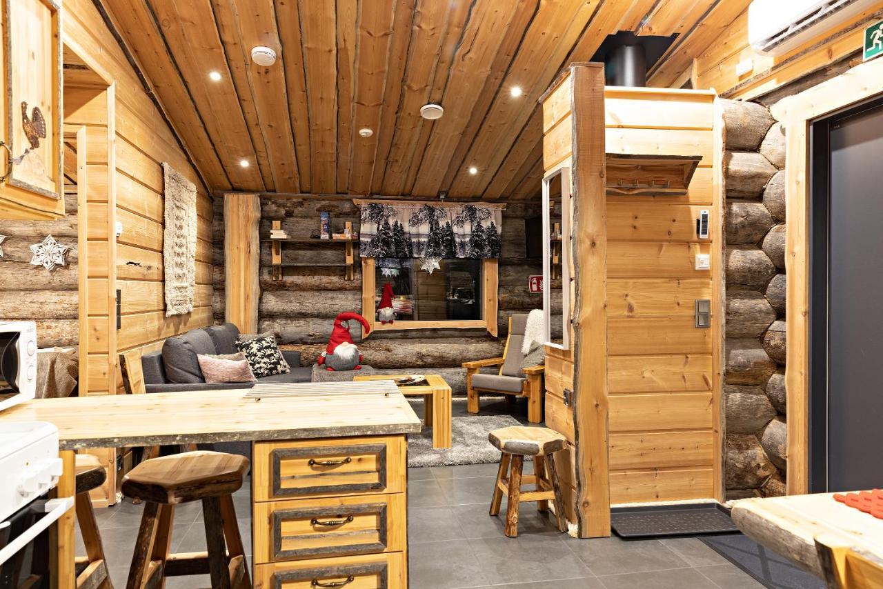 Polar Aurora Cabins ซาริเซลกา ภายนอก รูปภาพ