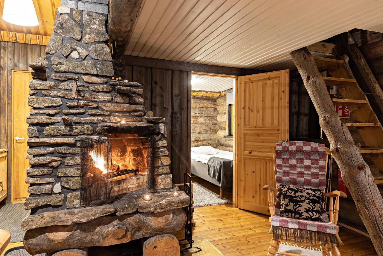 Polar Aurora Cabins ซาริเซลกา ภายนอก รูปภาพ