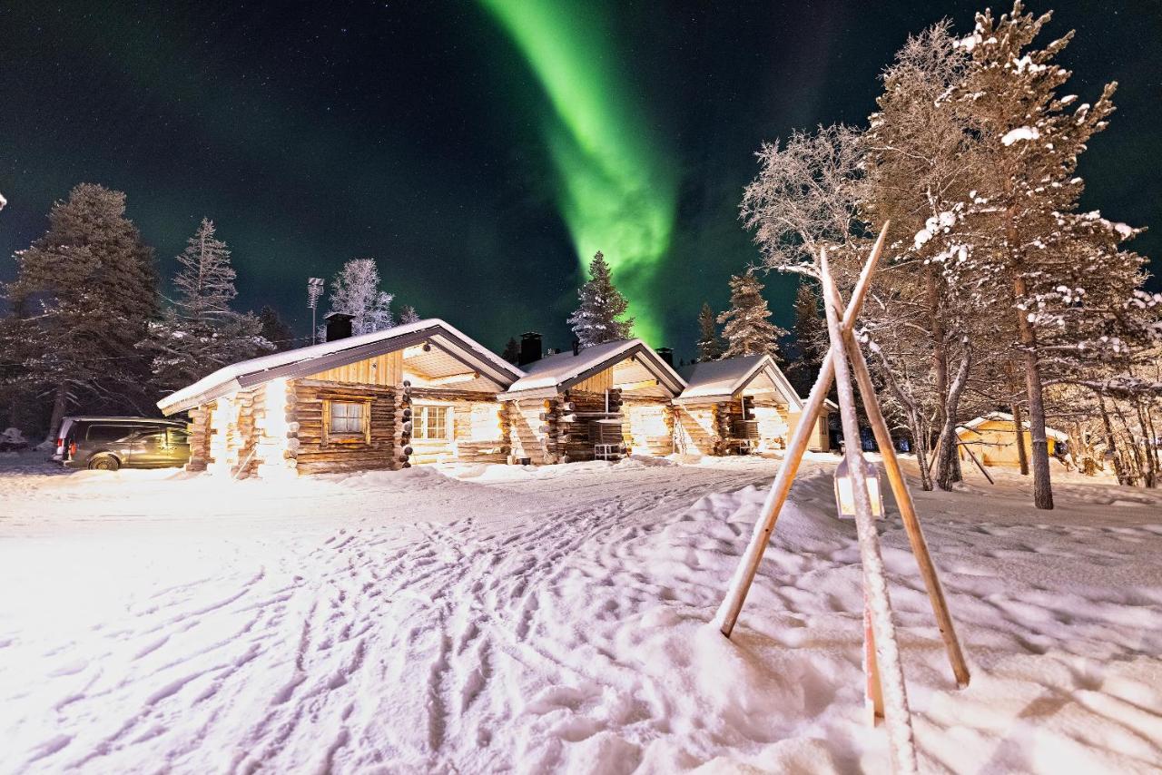 Polar Aurora Cabins ซาริเซลกา ภายนอก รูปภาพ