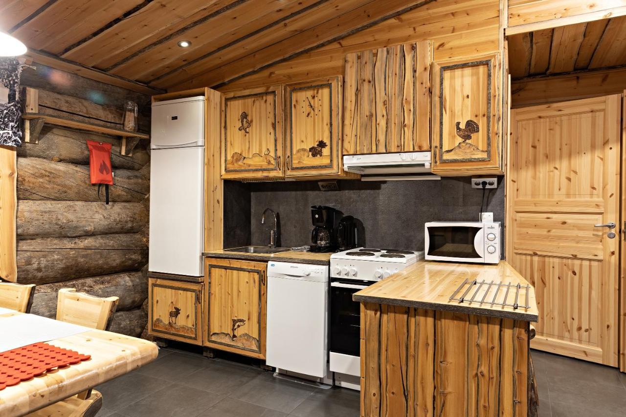 Polar Aurora Cabins ซาริเซลกา ภายนอก รูปภาพ