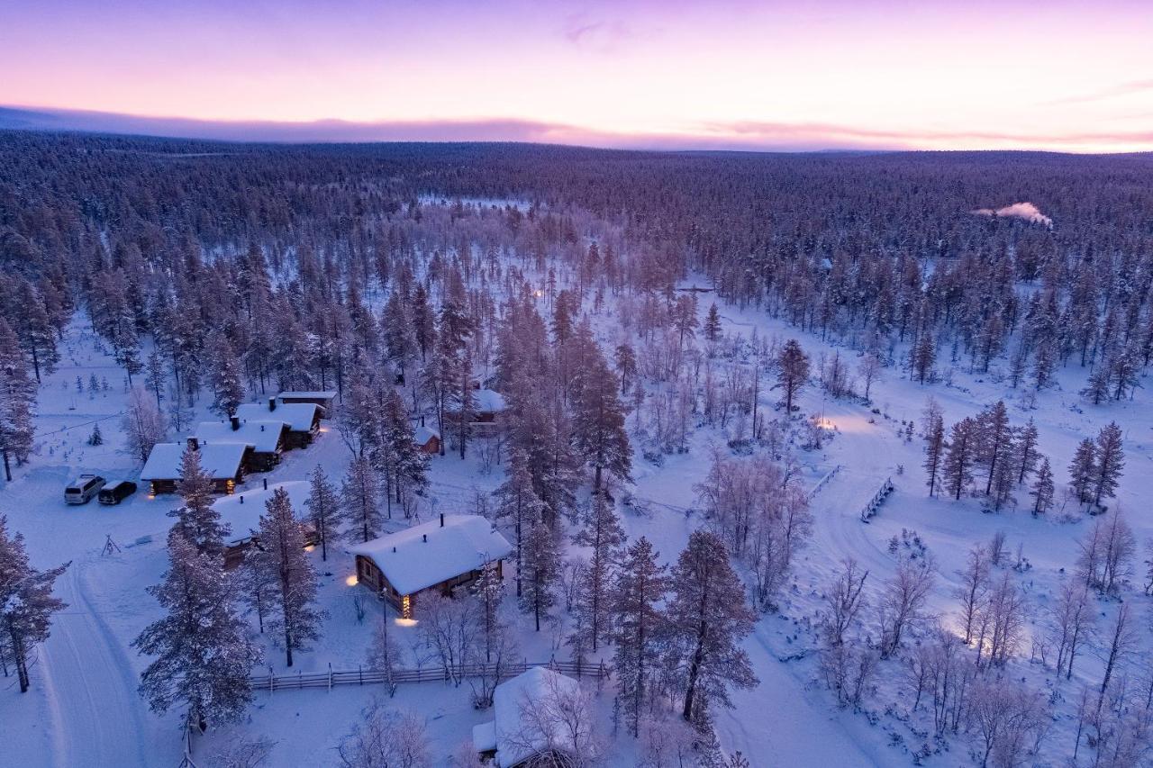 Polar Aurora Cabins ซาริเซลกา ภายนอก รูปภาพ